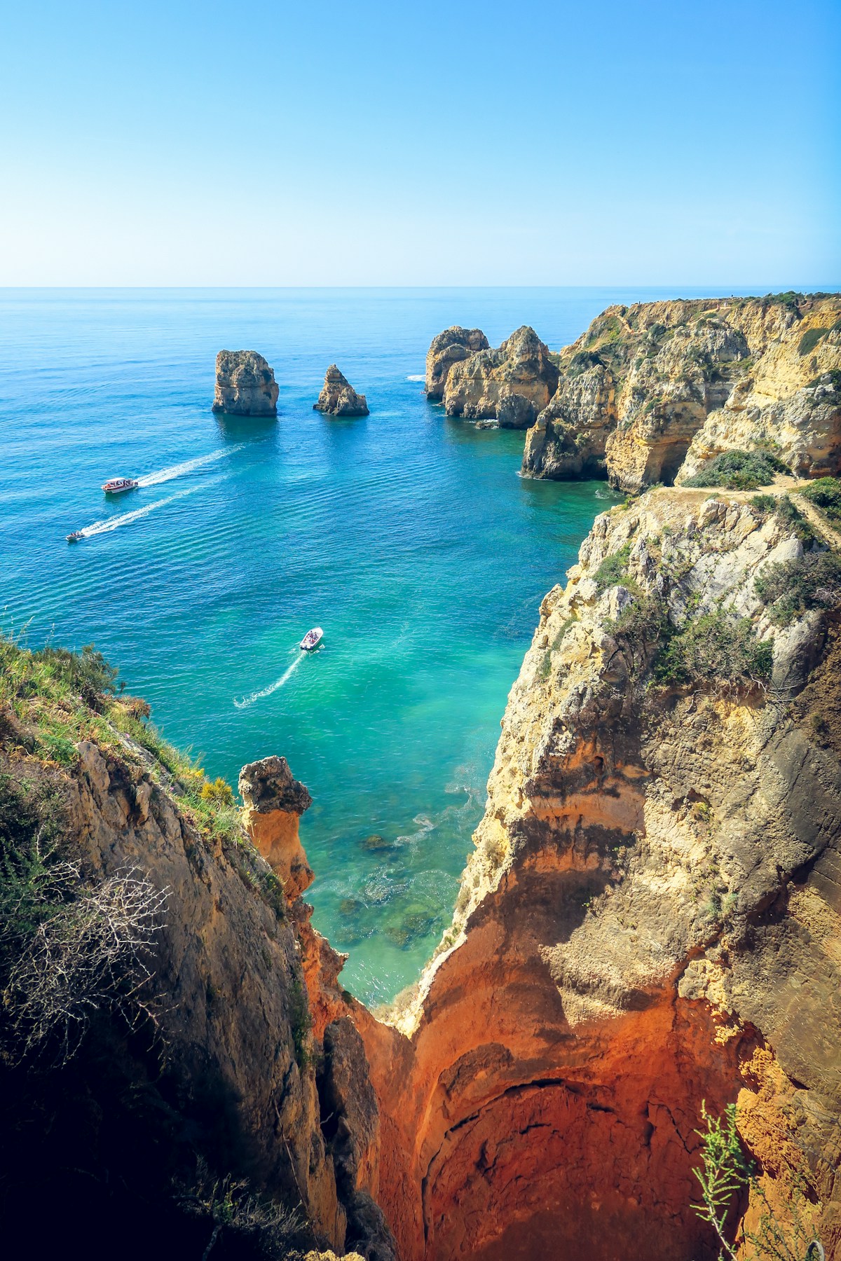 Paisagem de Algarve, Portugal