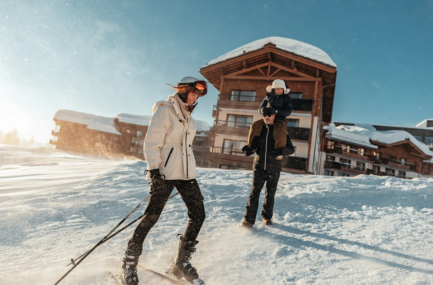 Club Med La Rosière, França — fotografia oficial do village na temporada de neve