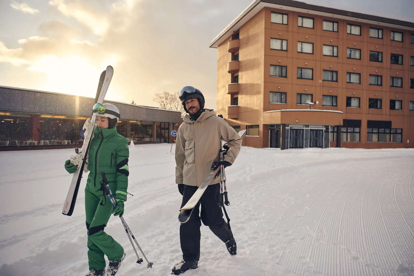 Club Med Hokkaido Sahoro, Japão — fotografia oficial do village na temporada de neve