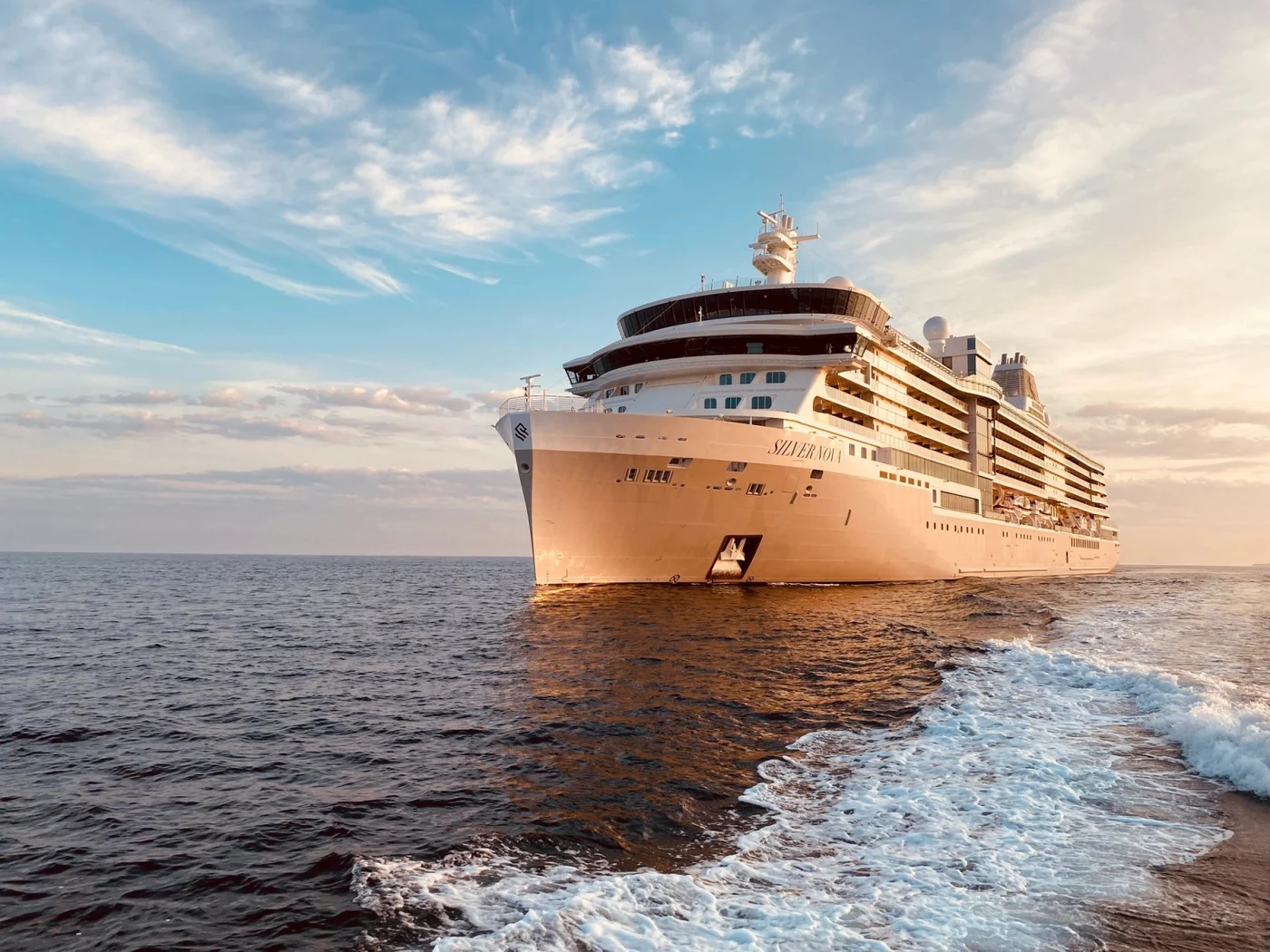Silver Nova, da Silversea — fotografia oficial.